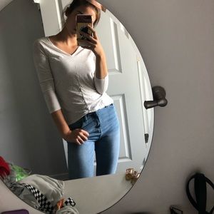 Lightweight off white color long sleeve